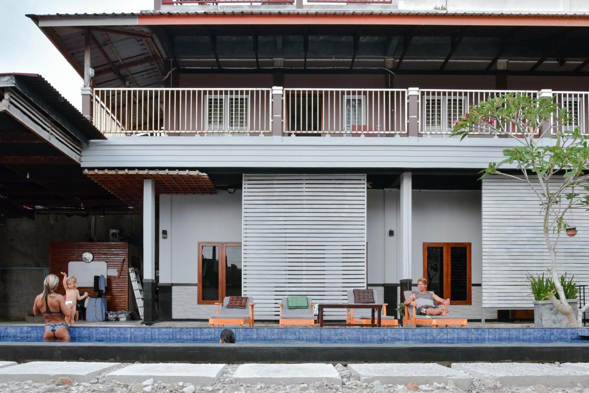 Oseda Nias Surf House Hotel Hilibotodane Exterior foto